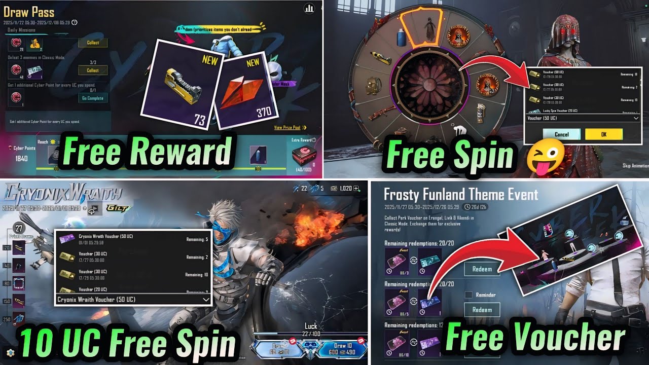 Открытие бесплатного ящика Anamika | Бесплатно 😱 50 UC за лучшее использование | 💯 Бесплатная наг...