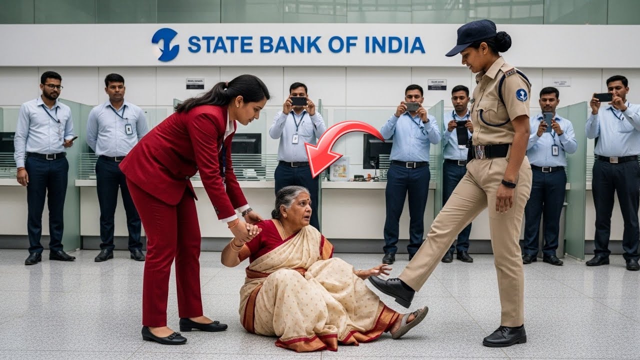 Officer की मां गई बैंक में पैसा निकालने। भिखारी समझ कर उसे निकाल दिया.... फिर आगे जो हुआ.....😨😨