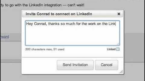 Grow your network with Rapportive
