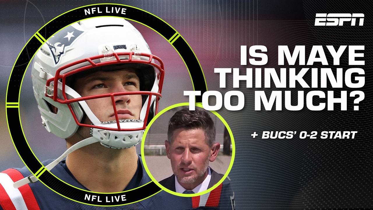 Dan O: Drake Maye looks 'scared to make bad plays' π£οΈ + What's going wrong in Tampa BayβοΈ | NFL Live