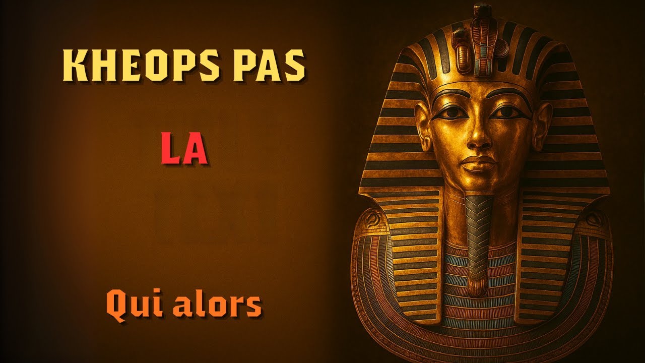 Grande Pyramide: Textes des Chambres prouvent que Kheops n'y fut jamais enterré