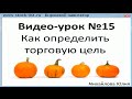 Урок №15. Как определить торговую цель