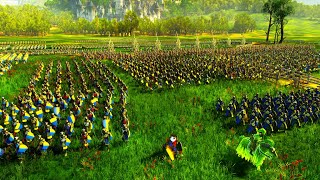 NEW Bretonia Units VS Empire, Battle Warhammer 3