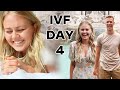 IVF Day 4 + Making a Wish in Rome Italy.