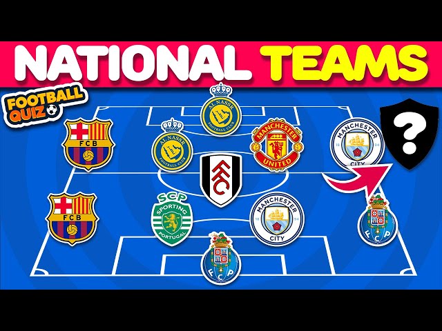 GUESS THE NATIONAL TEAM BY PLAYERS' CLUB - TFQ QUIZ FOOTBALL 2023 - video  Dailymotion
