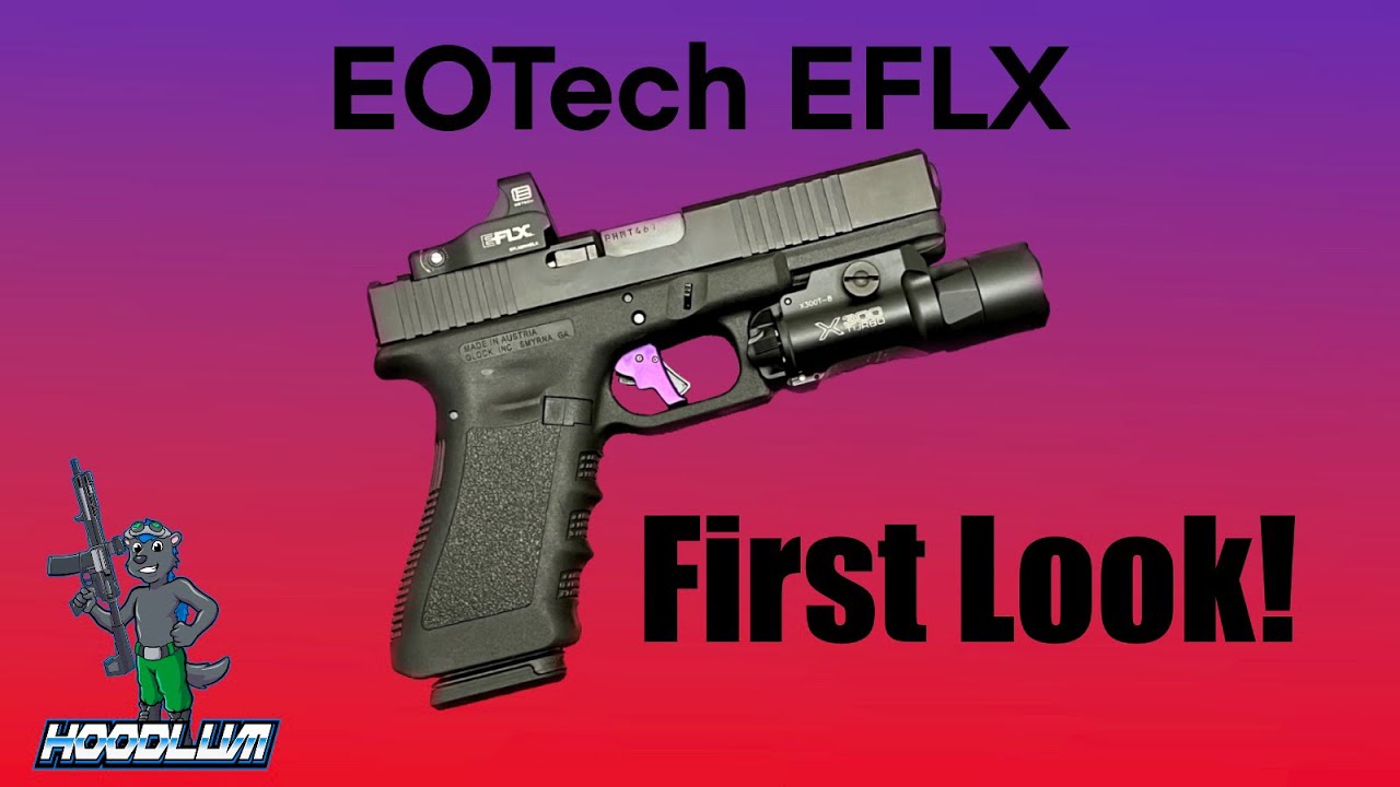 EOTech EFLX First Look! Brownells Delta Point Pro Slide, Glock 17 Build