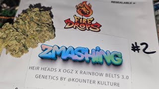 Zmashing #2  FIRE DROPS 🔥 weed review grandaddydanks rsosos