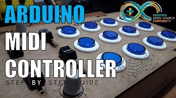 DIY Arduino MIDI controller (Best MIDI project)