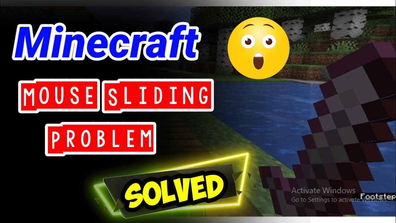[SOLVED] MINECRAFT MOUSE SLIDING PROBLEM SOLVED UMESH KRISHNIA
