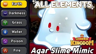 Agar Slime Mimic Top 1% (All Elements) Best Teams Guide I Cookie Run Kingdom