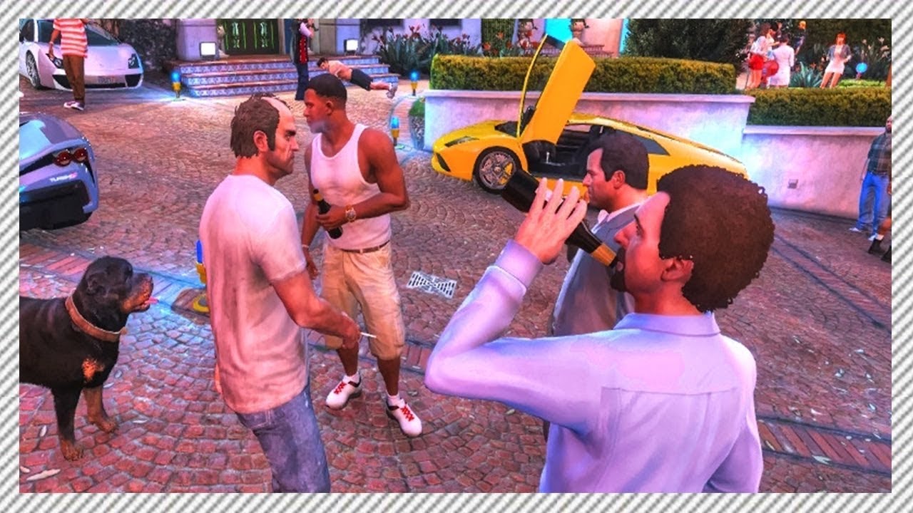 Ya Hamari party 🎉 hori ha ❤️ GTA 5 video 