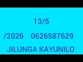 2026 JILUNGA KAYUNILO 0626587629 UJUMBE ISITOLIYA YA MWAPASI MPYA 