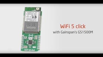 WiFi 5 click - Example