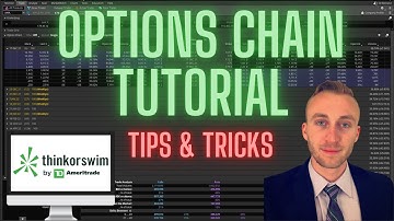 ThinkorSwim Tutorial: Options Trading Tips and Tricks