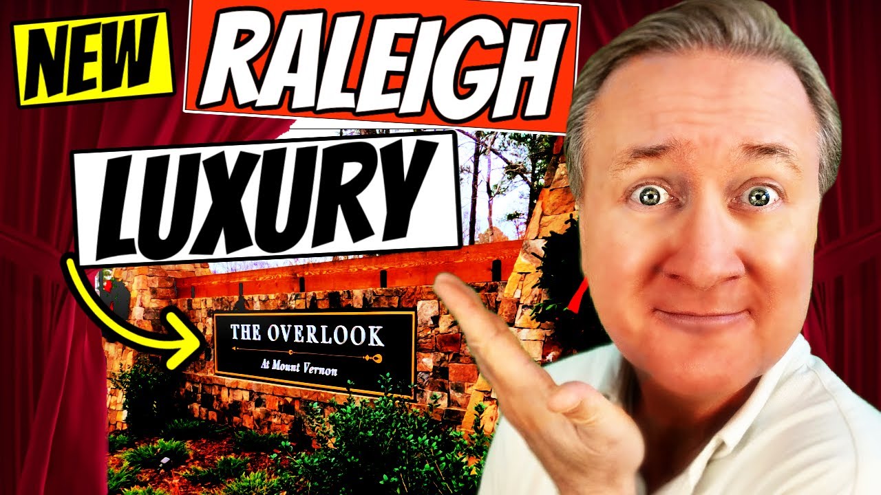 New Raleigh Luxury Homes! The Overlook at Mt Vernon! Tour Raleigh NC