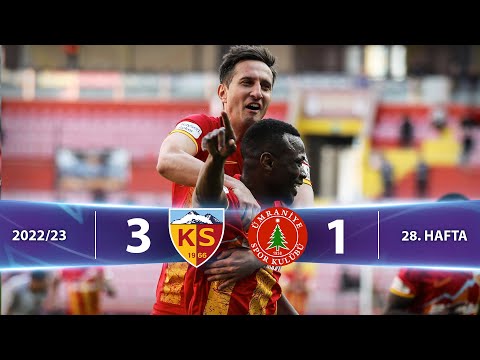 Yukatel Kayserispor (3-1) HangiKredi Ümraniyespor - Highlights/Özet | Spor Toto Süper Lig - 2022/23