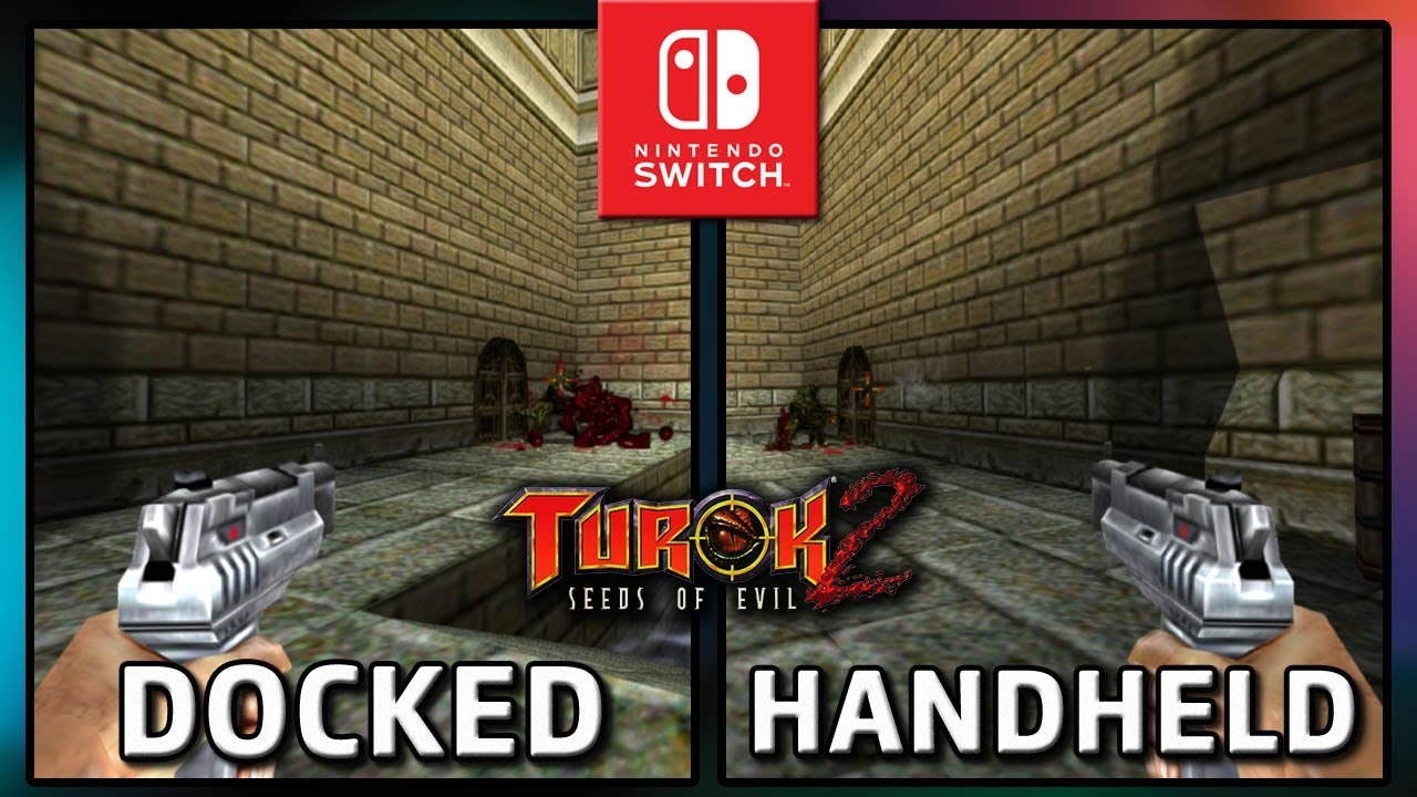 Turok 2: Seeds of Evil | Docked VS Handheld | Frame Rate TEST on Nintendo Switch