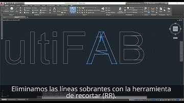 ¿Cómo crear texto en AutoCad para corte láser?