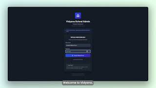 Vidyana – Smart School Management System | Student, Teacher & Parent App