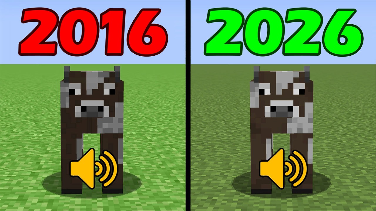 minecraft in different years - BIG compilation