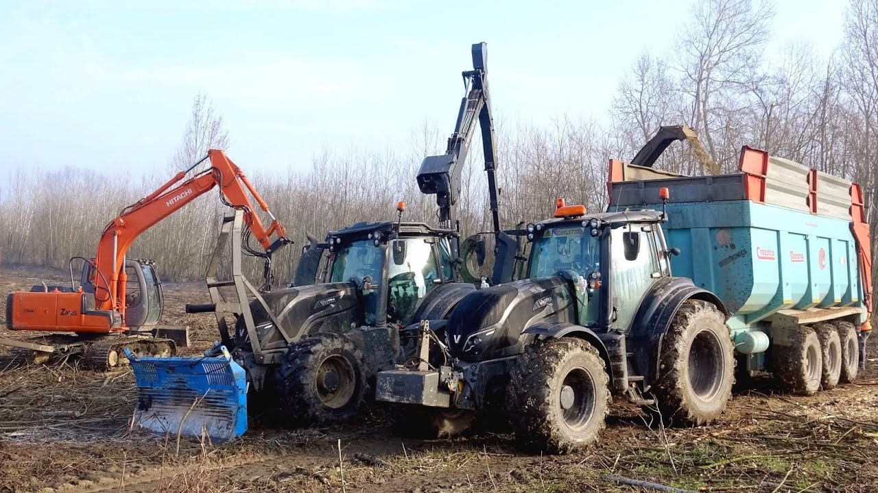 2X Valtra T234 | Fendt 724-514 | NH T5.105 | Hitachi Zaxis 110