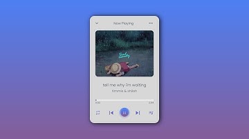 How to make Music Website Using HTML CSS And JavaScript || Music Player Site || #codingissoeasy