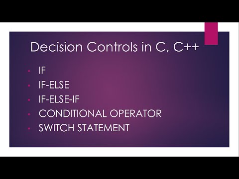 Lecture 15, Decision Controls IF ELSE in C++ in Urdu