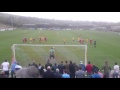 Matt rhead scores a penalty and tells abusive fans to be quiet