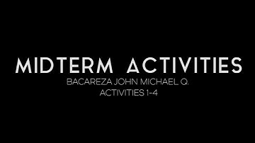 [ITDSPEC 5] Midterm 3D Animation Compilation by John Bacareza