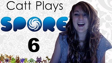 Catt Plays Spore - Creature Stage - GET IN MY PANTS Part 6