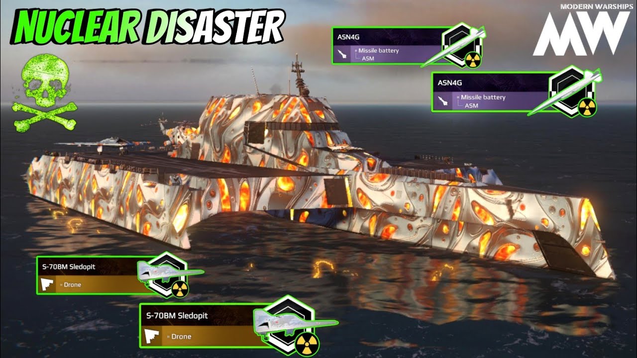 FS Ocean Avenger - With 2x S-70BM Sledopit & 2x ASN4G🔥Full