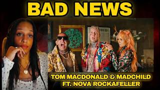 "BAD NEWS 😱 Tom MacDonald &amp; Madchild ft. Nova Rockafeller REACTION