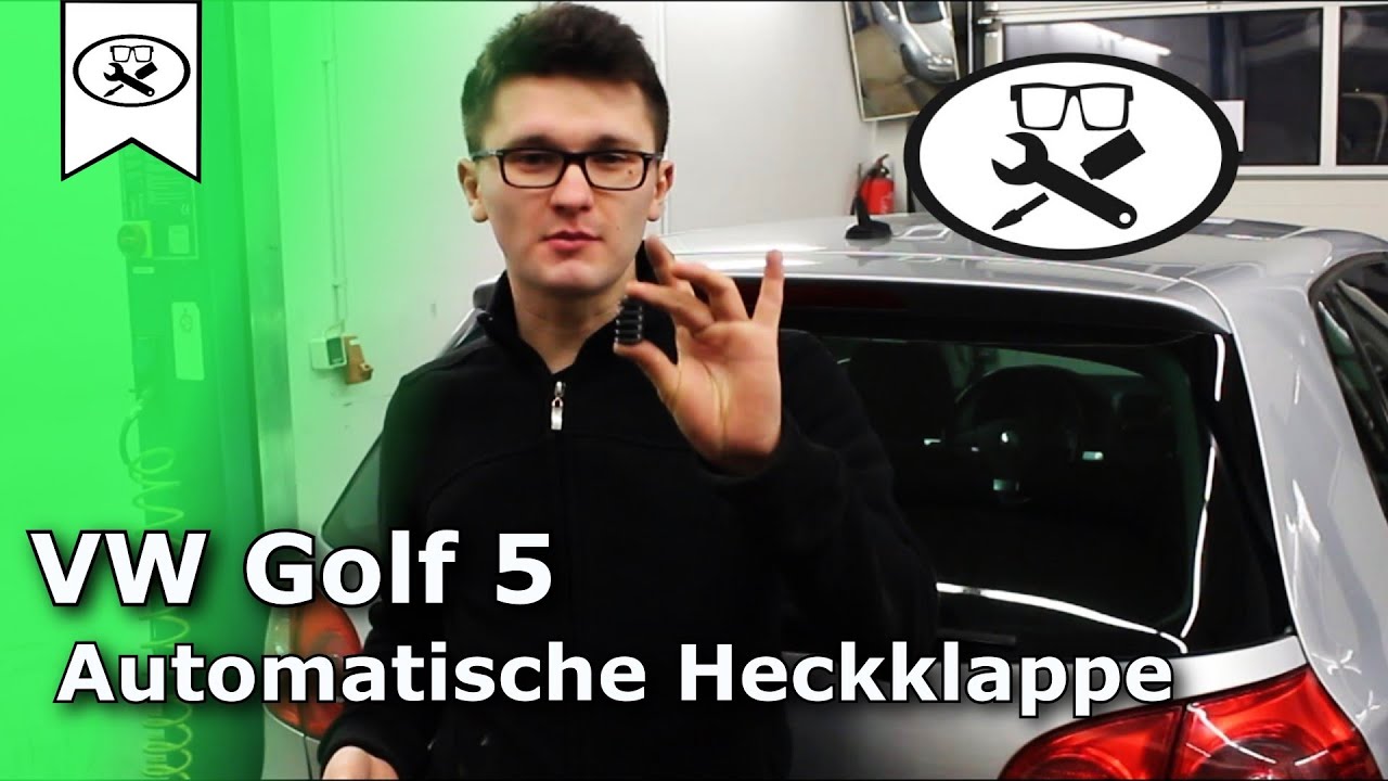 Golf 5 Automatische Heckklappe Nachrüsten, Automatic tailgate retrofitting, VitjaWolf