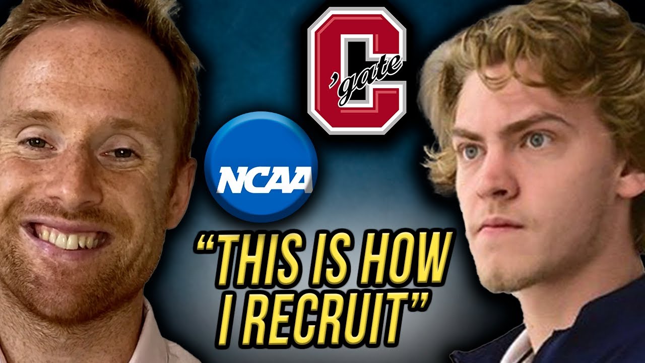 NCAA D1 Hockey Coach Explains How You Can Get RECRUITED - Brandon Krumpschmid Interview