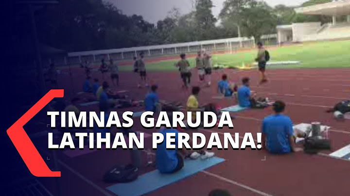 Dipimpin Shin Tae Yong, Timnas Garuda Lakukan Latihan Perdana
