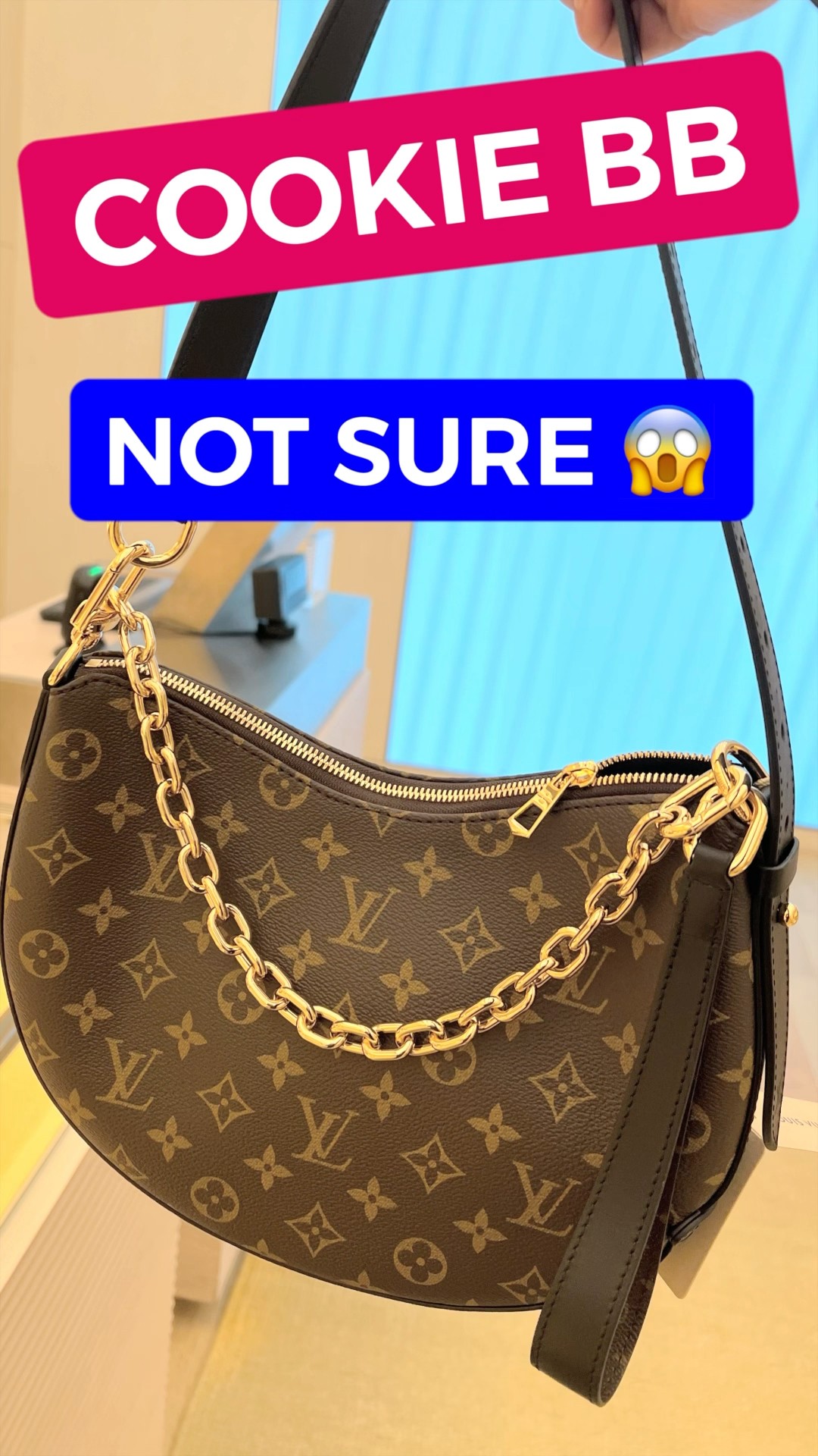New Louis Vuitton COOKIE BB Monogram first look 🥠 - YouTube