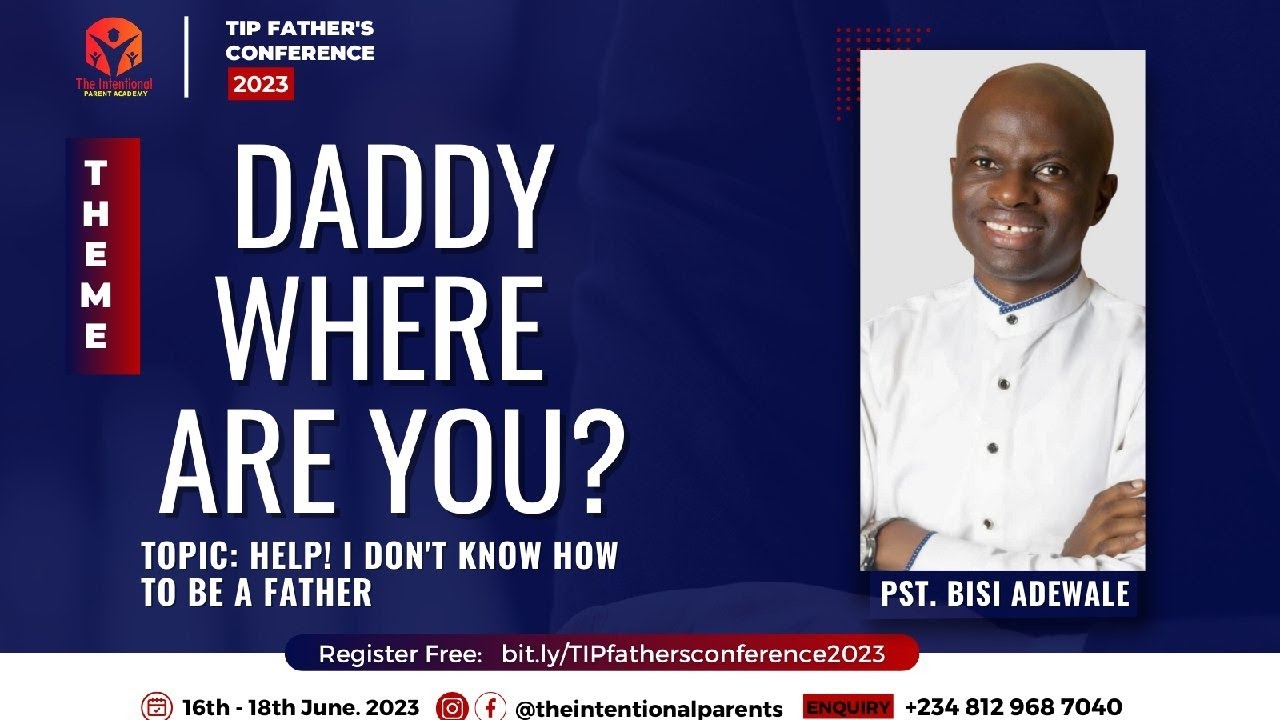 Help! I don't know how to be a father