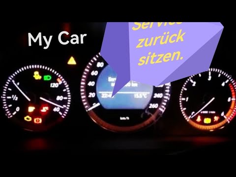 W211 Service Zurcksetzen