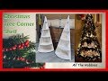 Christmas Tree Corner Shelf FREE PLANS