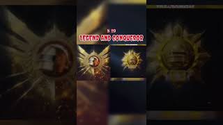 S29 LEGEND and CONQUEROR #pubgmobile #bgmi #title #legend #conqueror #viral #shorts #s29