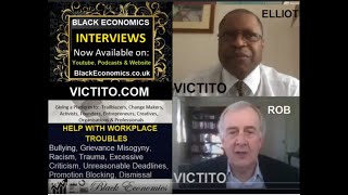 STRESSED AT WORK Elliot Brown and Rob Allen speak about Victito who offer help with issues at Work