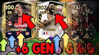 TEK VİDEODA +6 GEN ATLADIM TOTS GEN YÜKSELTME DÜNYA REKORU FC Mobile