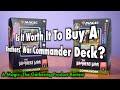 Is it worth it to buy a brothers war commander deck a magic the gathering product review