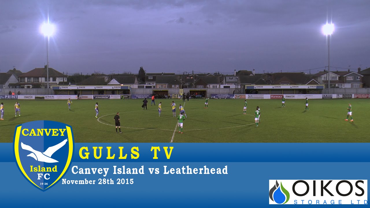 football score Canvey Island 3-1 Leatherhead - 28 November 2015