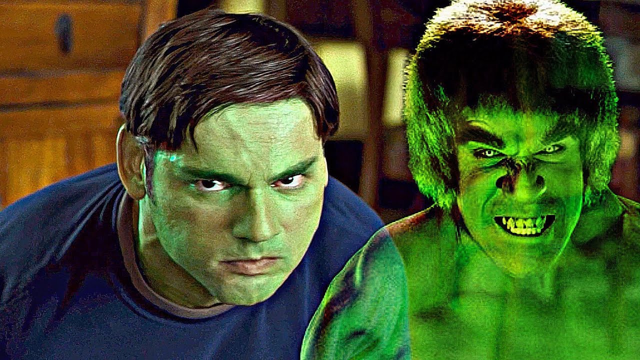 All Hulk (2003) Transformations & Reformations With The Classic TV Series Music
