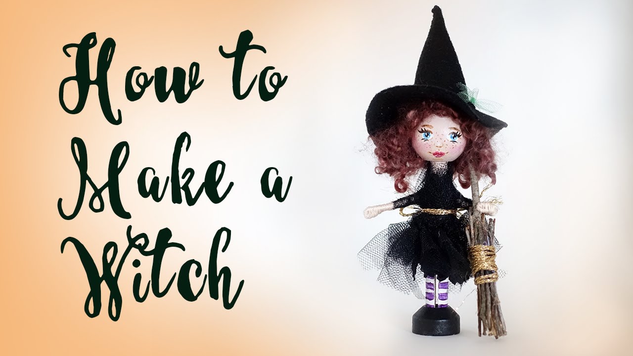 How To Make A Kitchen Witch Doll