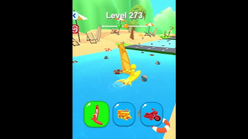 273 Shape shifting game very cool and gnarly hyper casual game.#shapeshifting #shorts #games