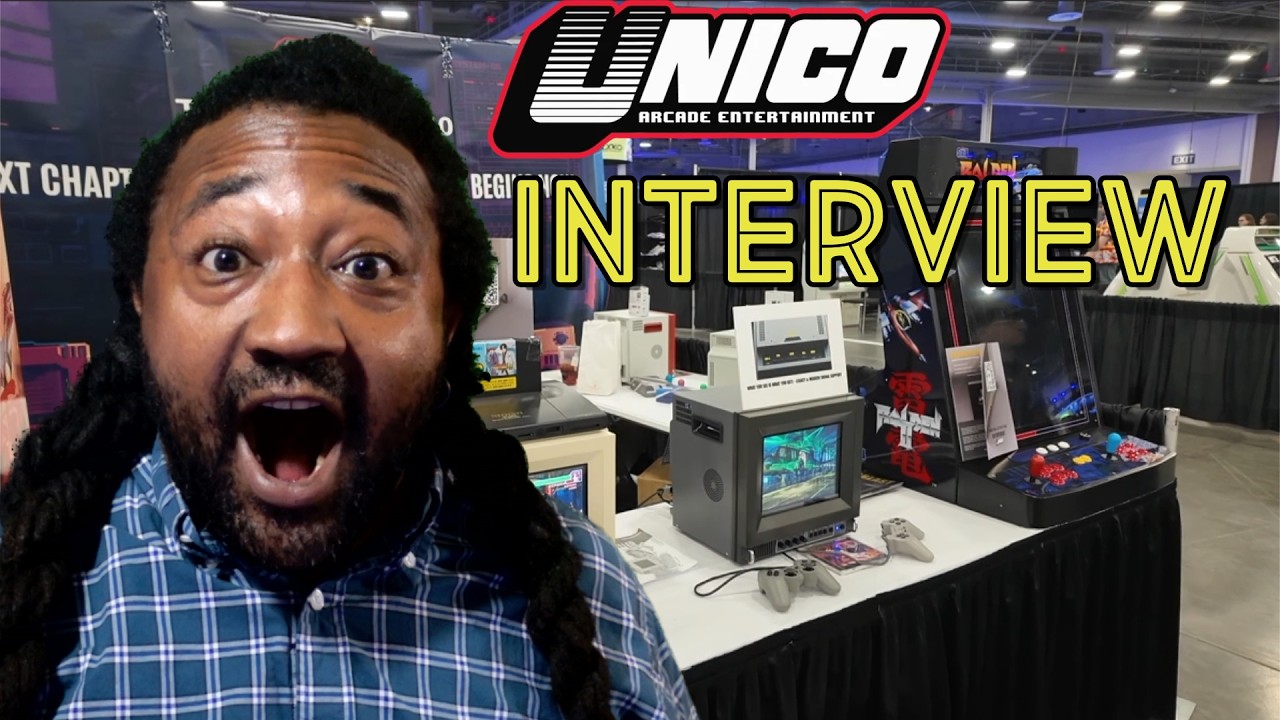 Retro Arcade Cabinets & Portable Monitors UNICO USA EVOLUTION | Interview