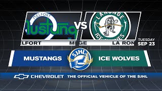 Highlights Melfort Mustangs La Ronge Ice Wolves, Sept. 23, 2025