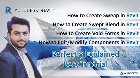 Components in Revit (Part 3) | Sweep | Swept Blend | Void Forms | #Autodesk #Revit #Architecture